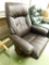 Benchmaster Modern Leather Recliner - 40