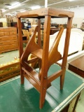 All Wood Fold Out Step Stool - 29.5