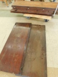 Group of 12 Vintage Wide Boards and Table Leaves - 48