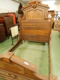 Victorian Oak Double Bed - 80