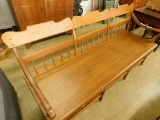 Large Wood Bench Seat - 32.5