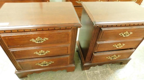 Broyhill 2 Drawer Nightstands - 26" x 24" x 16"