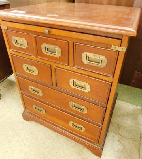 7 Drawer Cabinet with Writing Pull Out