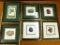 6 Constance Shryack Numbered and Signed Vegetable Prints - One Money