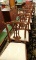 8 Lexington Mahogany Chippendale Chairs - 2 Arm 6 Sides - One Money