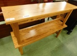 Amish Originals Furniture - Pair of Mission Oak Benches - One Money