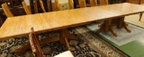 Amish Originals Furniture - 2 Tables Put Together with a total of 5 leaves