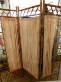 Bamboo and Cloth Screen