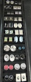 Tray Lot of Vintage Mens Cuff Links