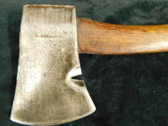 Vintage Plumb Boy Scouts Hatchet - 13" x 5"