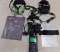 3 Sets Of Flight Headsets - All Working - 1-David Clarck Co. - 2-ASA - Plus Extras