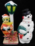 1966 Empire Plastic Blow Mold Snowman - 13