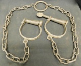 Vintage Steel Shackle - Wrist Or Ankle - with Keys