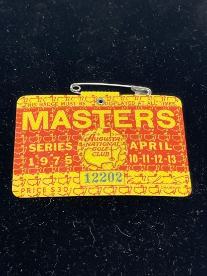 1975 Masters badge