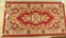 Small Entry Rug - Maroon-Beige-Green - 42
