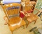 Pair of Arrow Back Arm Chairs - Each 38