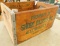 Vintage Shore Dairies Wood Box - 9.5