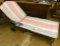 Wrought Iron Outdoor Chaise Lounge with Cushions - 32