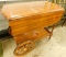Ro0lling Drop Side Tea Cart with 1 Drawer - 29