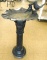 Cast Iron Base Birdbath with Cast Metal Bath and Birds - 27