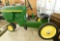 Vintage Ertl John Deere Colored Pedal Tractor - Model #520 - 24.5