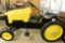 Vintage Ertl Tractor Pedal Car - Yellow and Black - 22