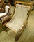 Vintage Bent Wood Rocker with Looped Seating - 36