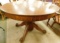 Round Oak Pedestal Table - 30
