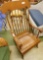 Vintage Oak Rocker - 39.5