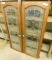 Pair of Leaded Glass Doors - Each 49