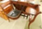 Gossip Bench with Leather Seat - 31