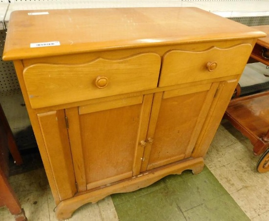 2 Drawer - 2 Door Washstand - 32.5" x 33" x 16"