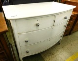 Bow Front 2 Over 2 Dresser - 35