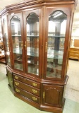 American Drew 2 Piece Lighted China Cabinet - 82