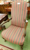 Upholstered Queen Anne Arm Chair - 43