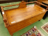 Cedar Blanket Chest with Gallery - 27