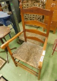 Early Ladder Back Arm Chair - 45