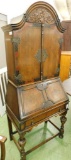 Bonnet Top Secretary with Key - 74