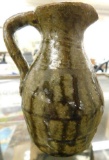 Southern Folk Art Pottery - Signed Grace Nell Hewell - 2002 - 4.5