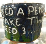 Southern Folk Art Pottery - Signed Jamie Ferguson - 2005 - 2.5