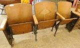 3 Seat Auditorium Seats - 32