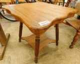 Vintage Square Oak Occasional Table - 22