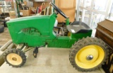 Vintage Ertl John Deere Colored Pedal Tractor - 21.5