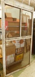 Vintage Screened Door - Metal Mesh - 83.5
