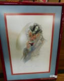 Framed Signed Watercolor - 