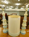 Tall Mid Century Lamps with Shades - Each 39