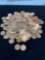 Lot of 200 1960-D small date Lincoln pennies BU