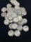 lot of 46, 1964 Roosevelt dimes 90% Silver BU