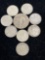 lot of silver coins