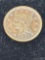 1847 braided hair, large cent